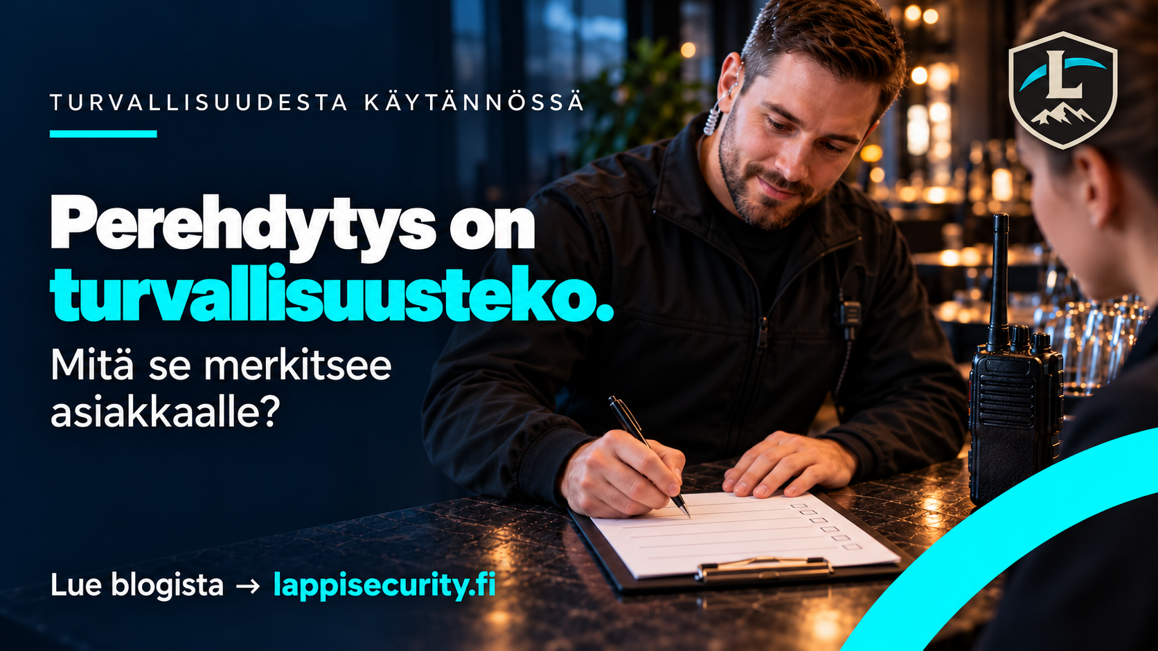Perehdytys on turvallisuusteko